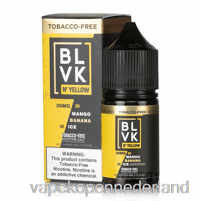 Vape Nederland Mango Bananenijs - Blivk N' Gele Zouten - 30ml 35mg